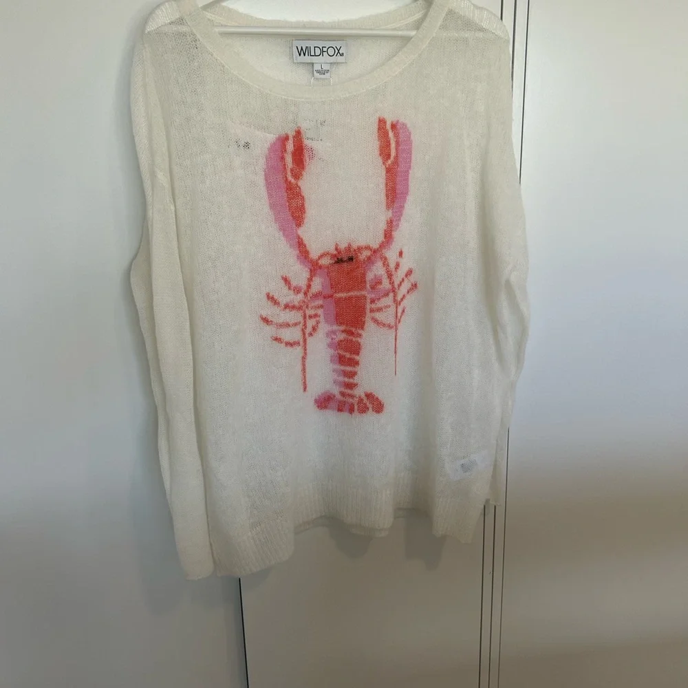 Wildfox Lobster sweater - Picture 2 of 6